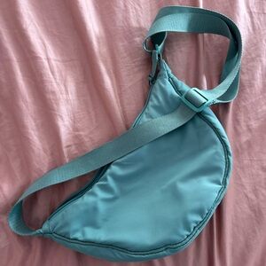 UNIQLO Round Mini Shoulder Bag - Turquoise